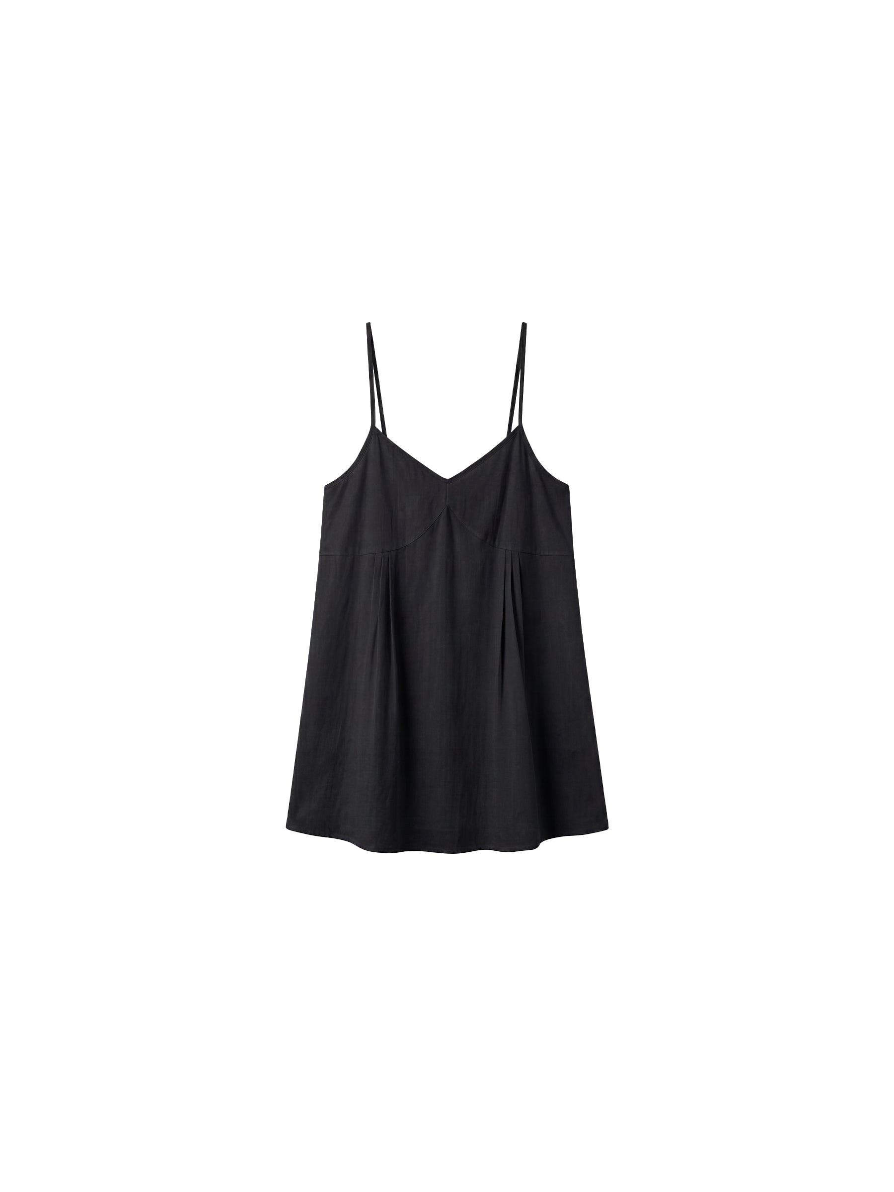 CUBIC Lyocell-Blend V-Neck Pleated Camisole-21