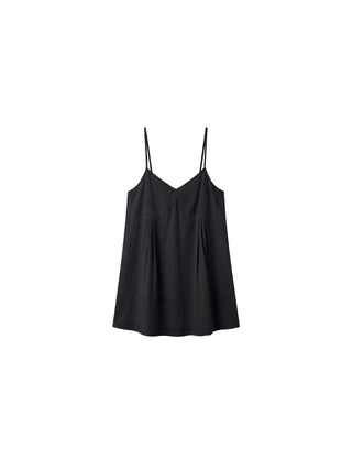 CUBIC Lyocell-Blend V-Neck Pleated Camisole