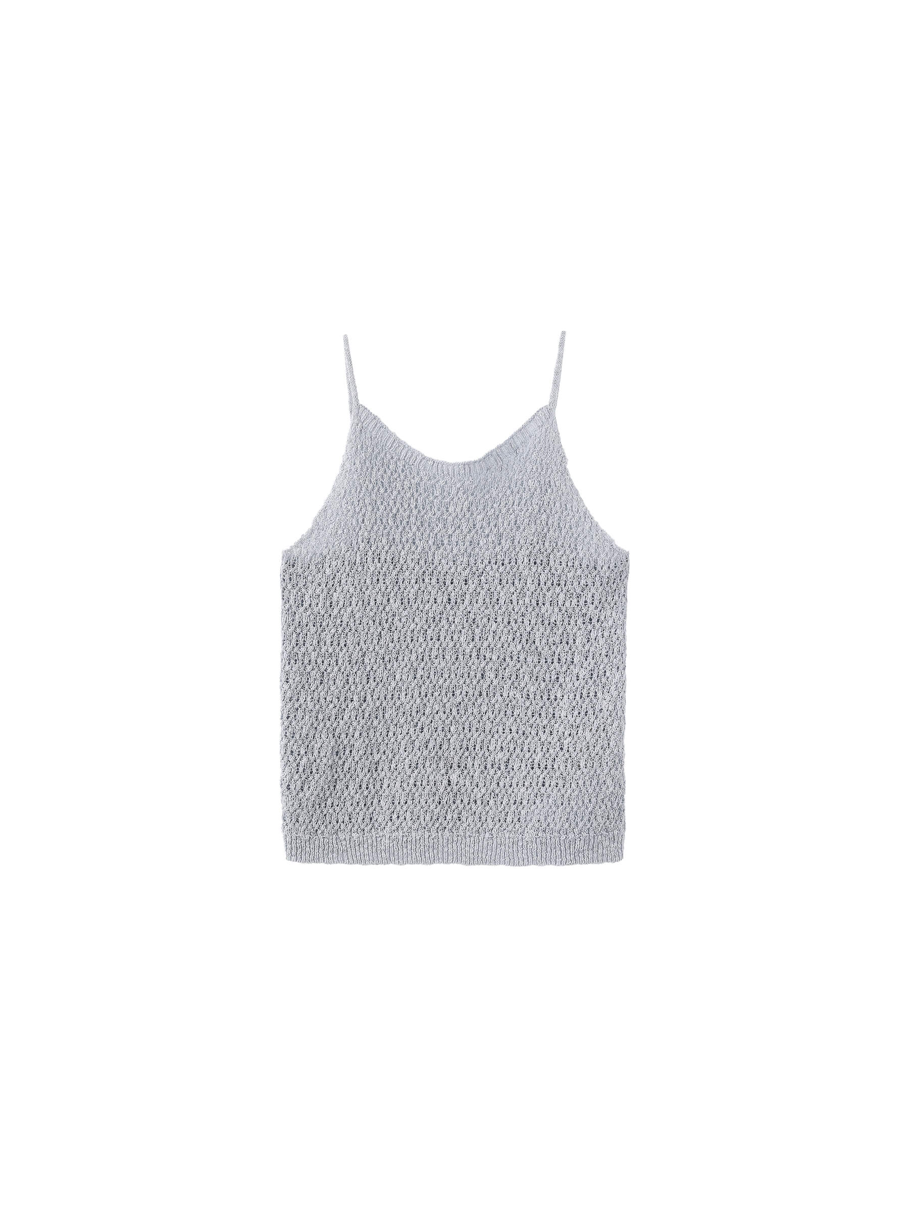 Thin Strap Ribbed Knit Vest-24