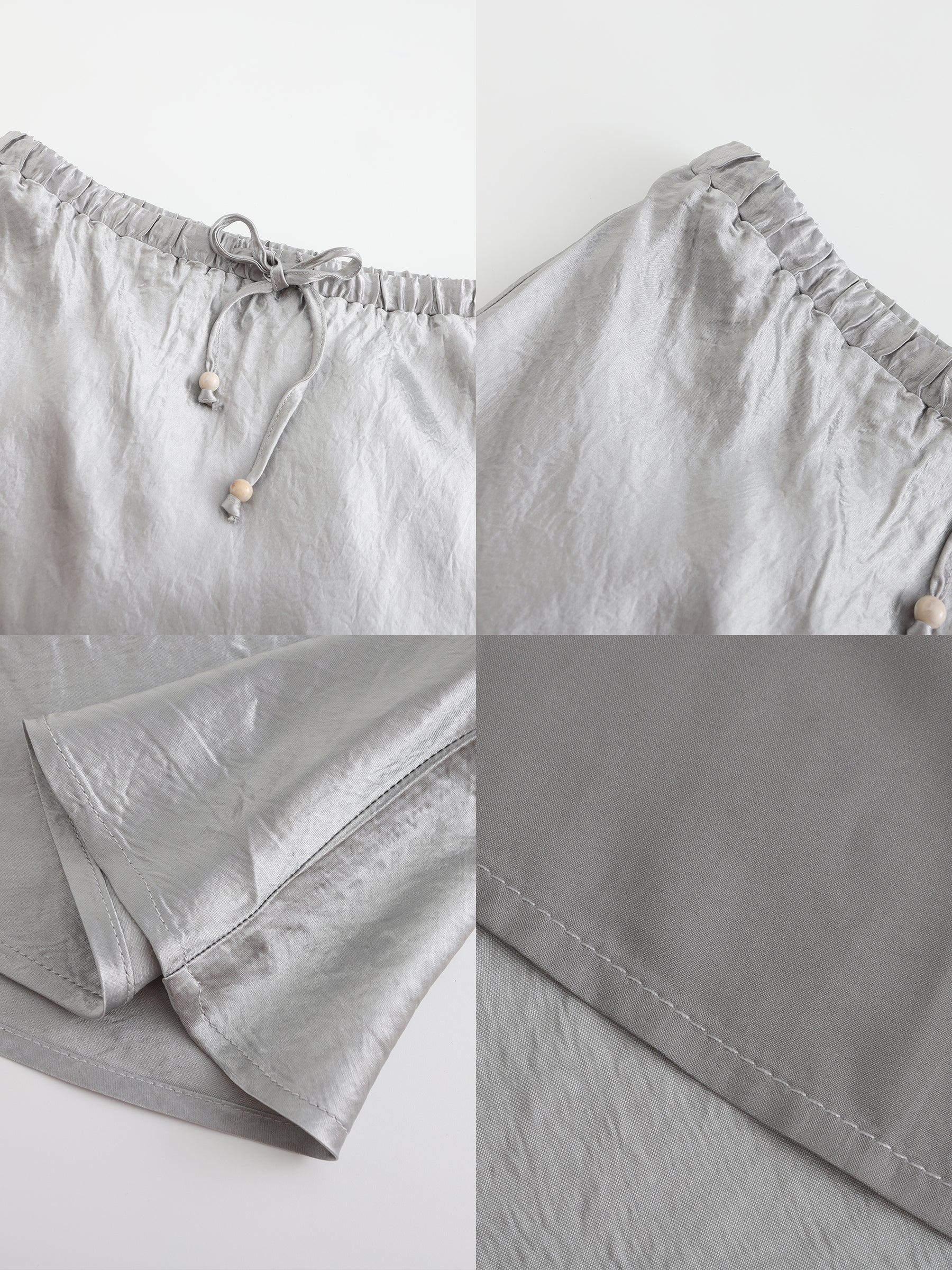 100% Heavyweight Acetate Bias Cut Skirt-23