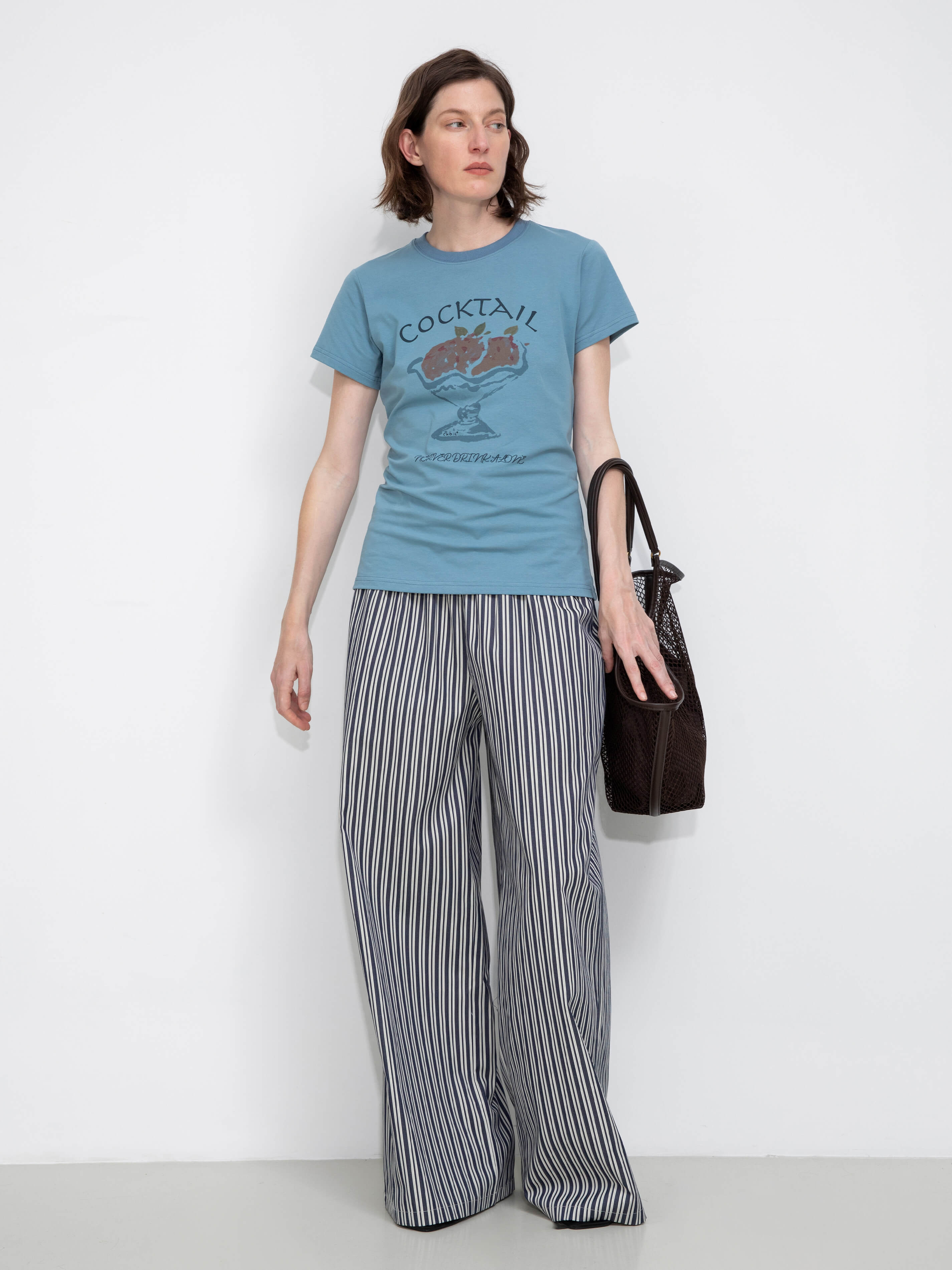 Printed Casual Short-Sleeve Top-21