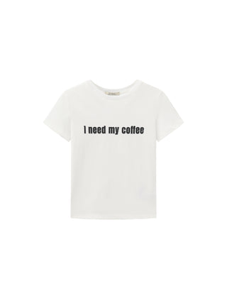 CUBIC 'I need my coffee' T-Shirt