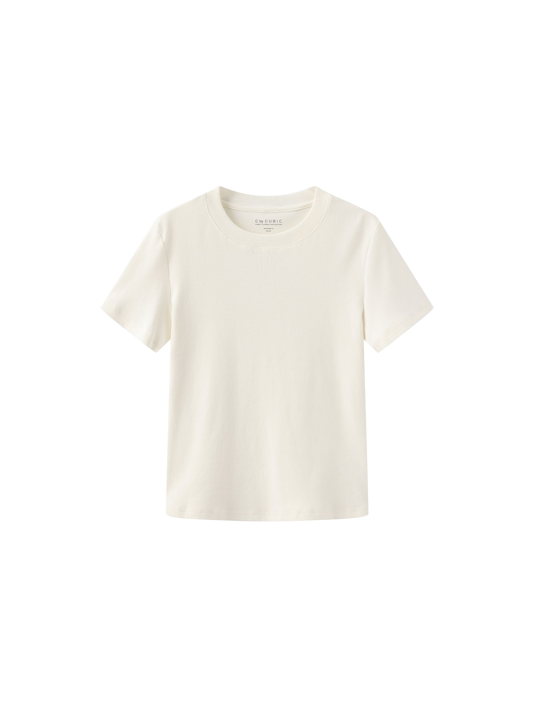 C by CUBIC Crew Neck Short-Sleeve T-Shirt-26