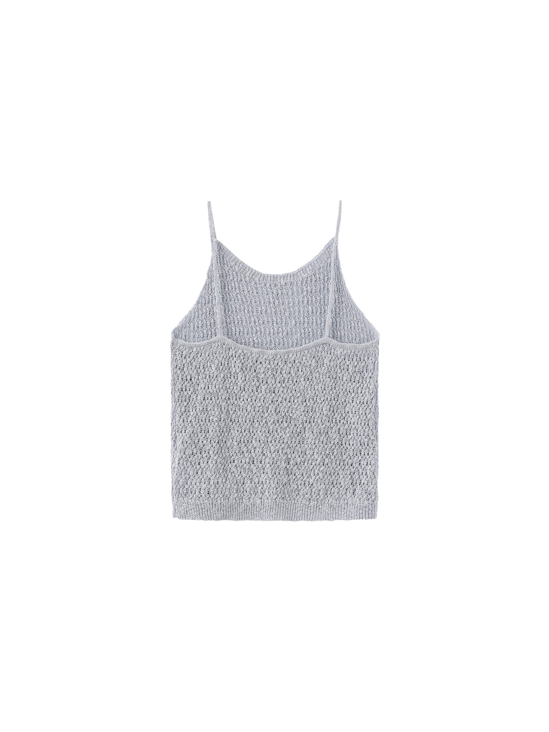 Thin Strap Ribbed Knit Vest-25