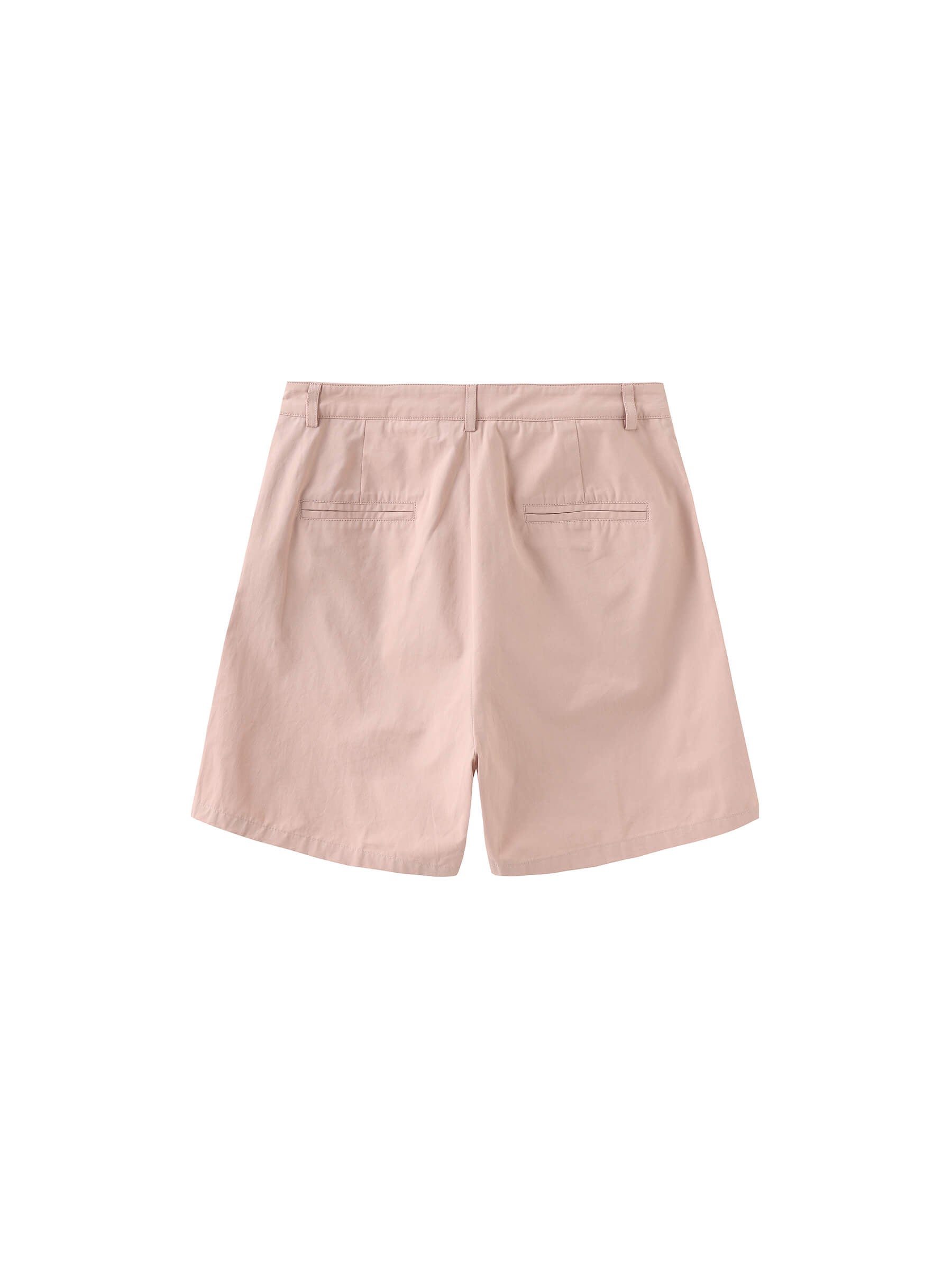A-line Pleated Tailored Shorts-25