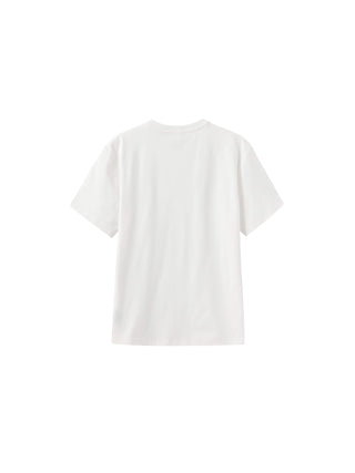 C by CUBIC Oversized Crew Neck Solid T-Shirt