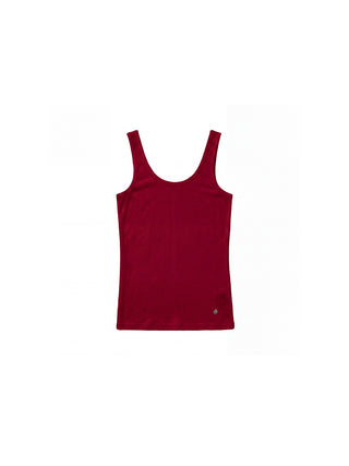 CUBIC Lyocell Wool Blend U-Neck Fitted Tank