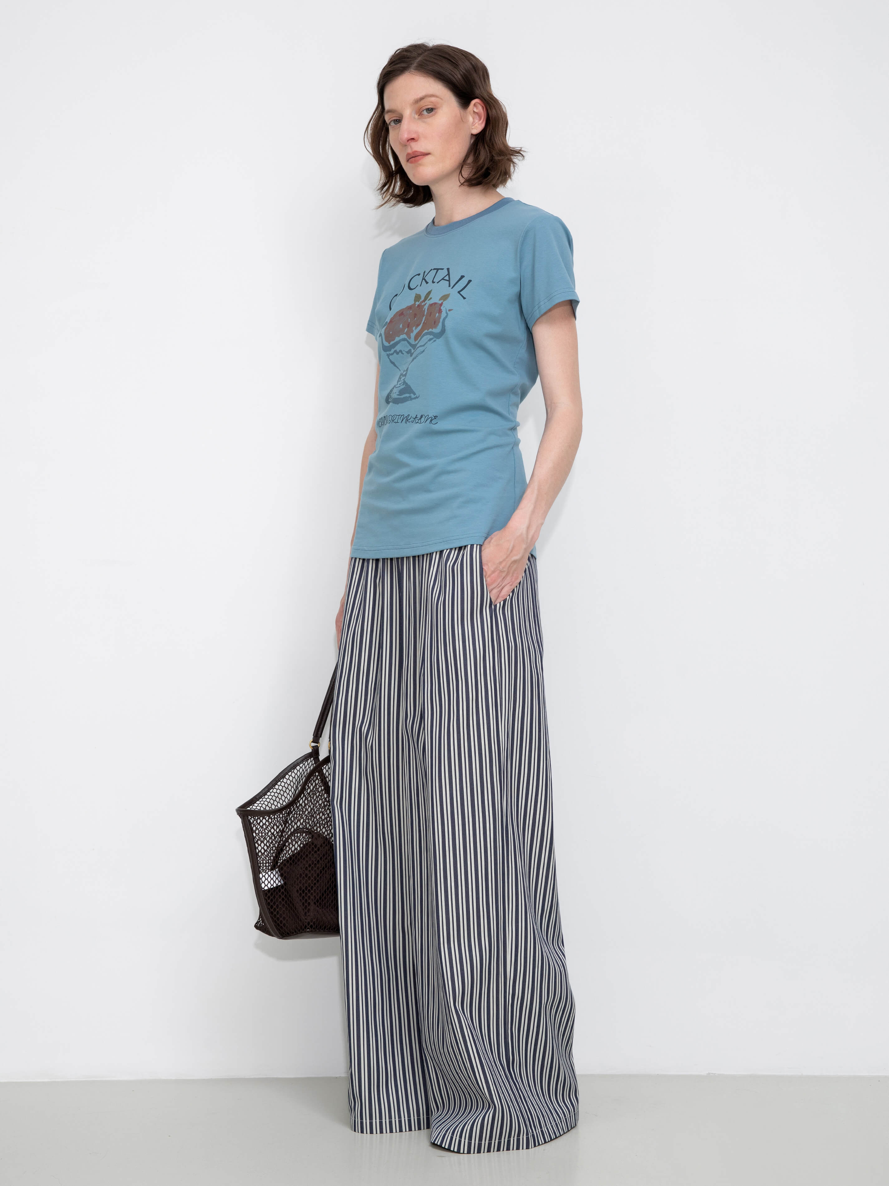 Printed Casual Short-Sleeve Top-24