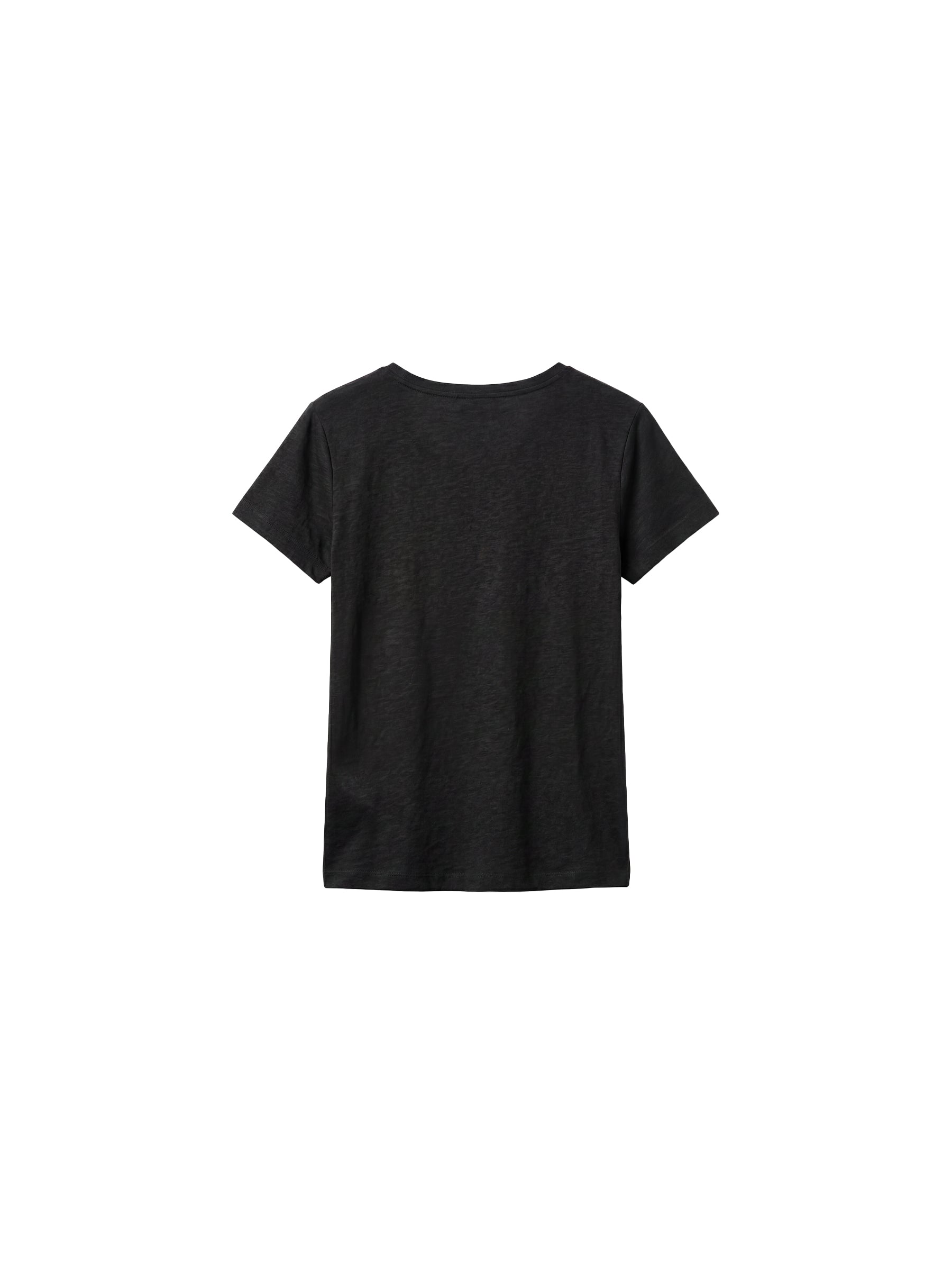 CUBIC Cotton-Blend Notch Neck Slim Fit T-shirt-24