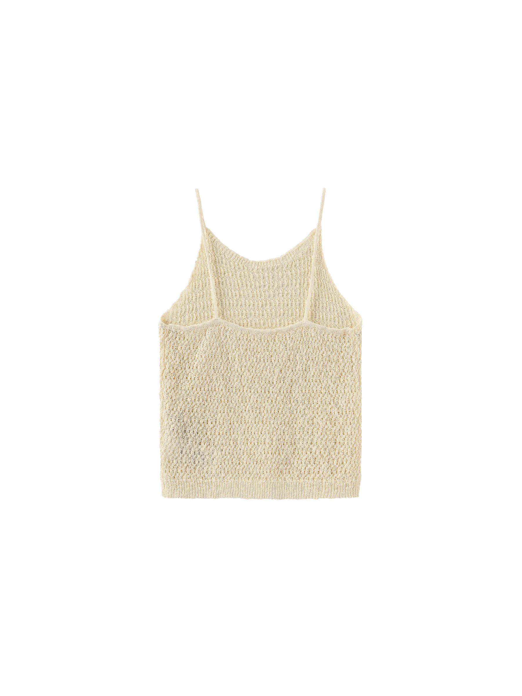 Thin Strap Ribbed Knit Vest-27