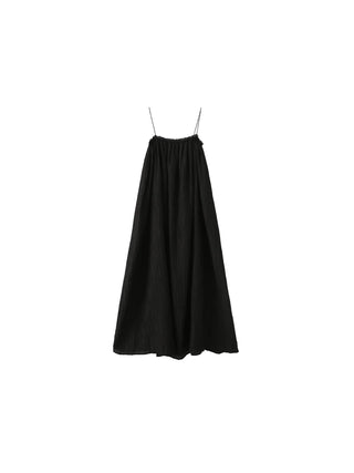 Spaghetti Strap A-line Maxi Dress