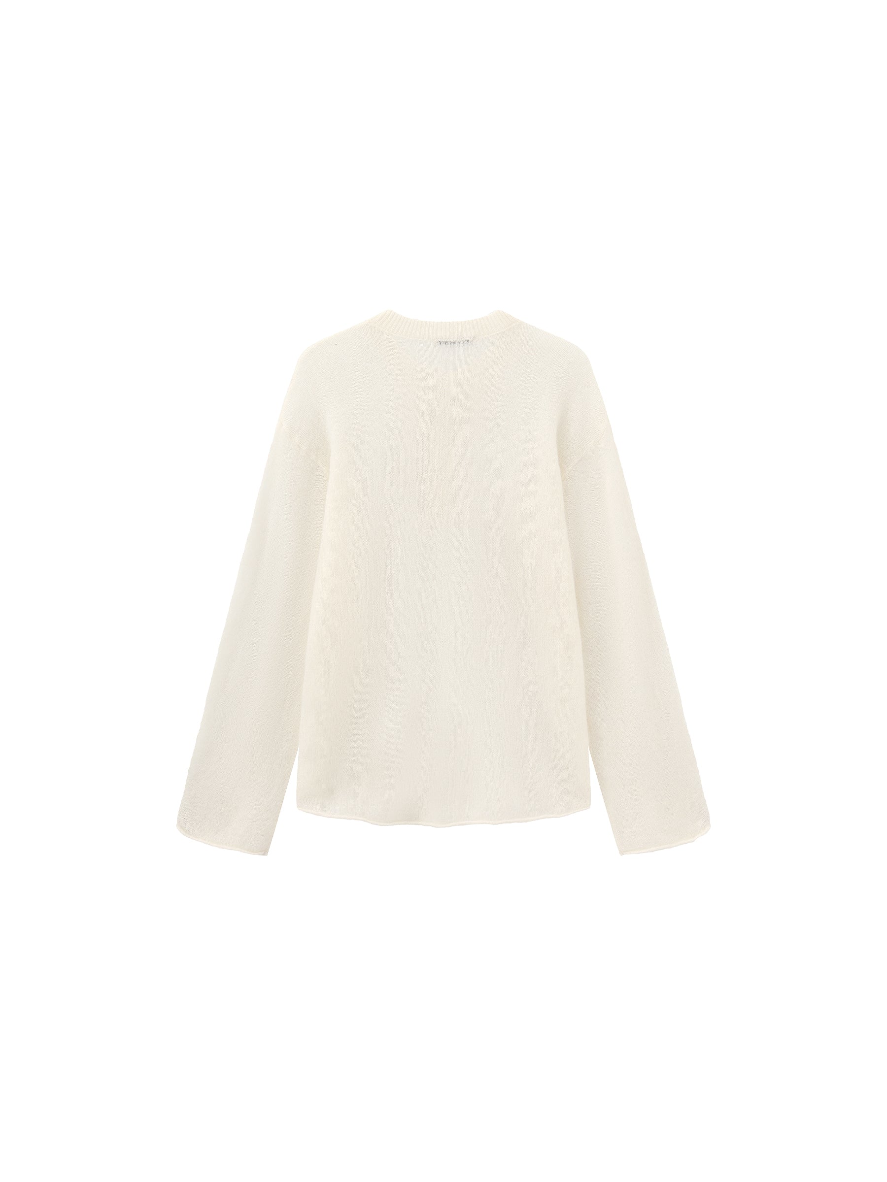 Henley Neck Loose-Fit Long-Sleeve Cover-Up-23