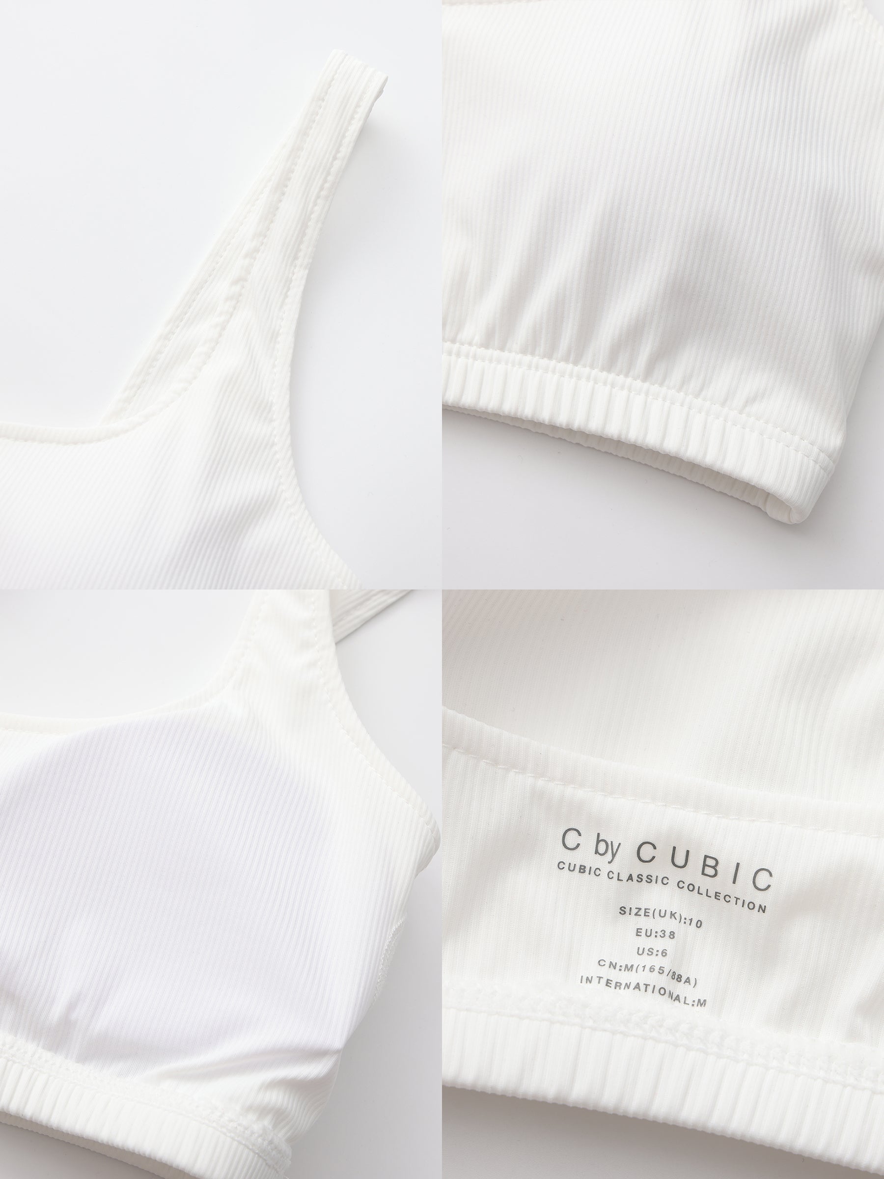 CUBIC U-neck Tank Top-25