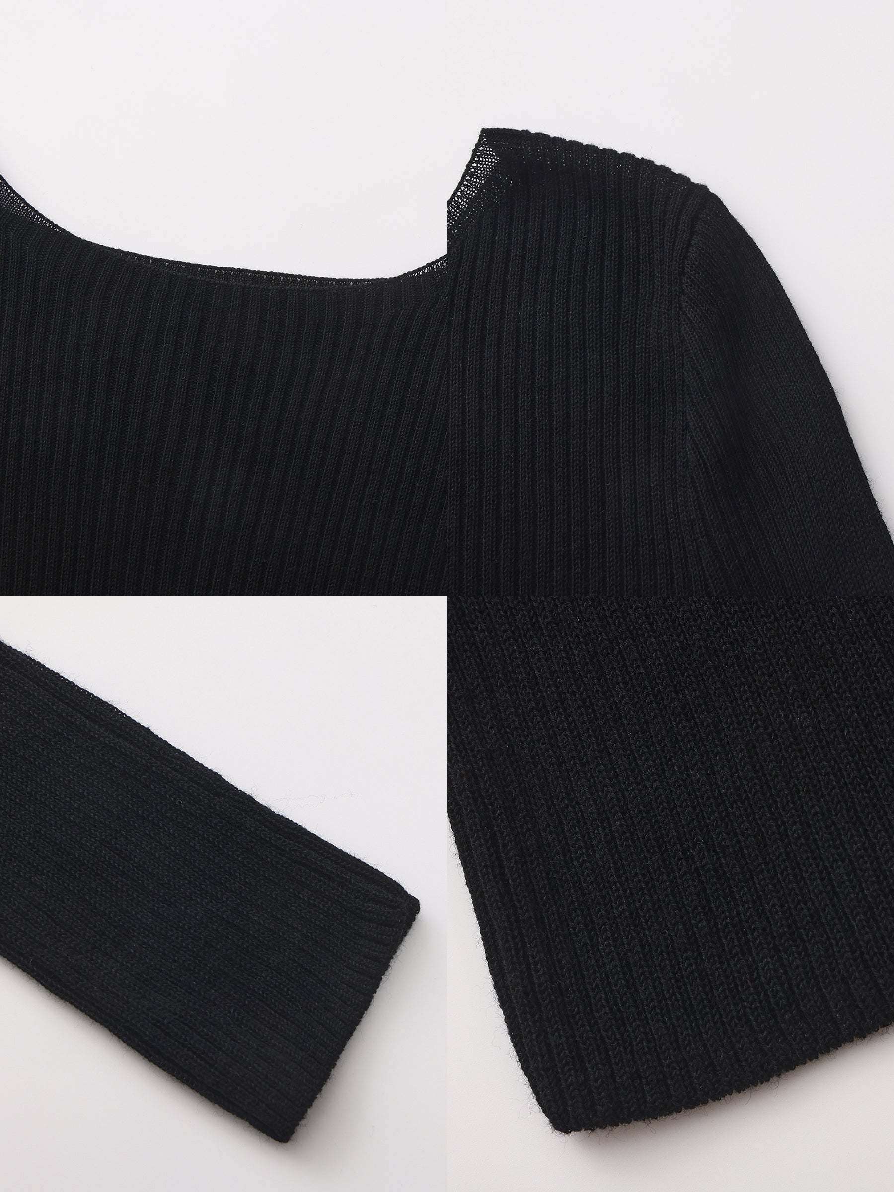 CUBIC Wool Knit Top-25