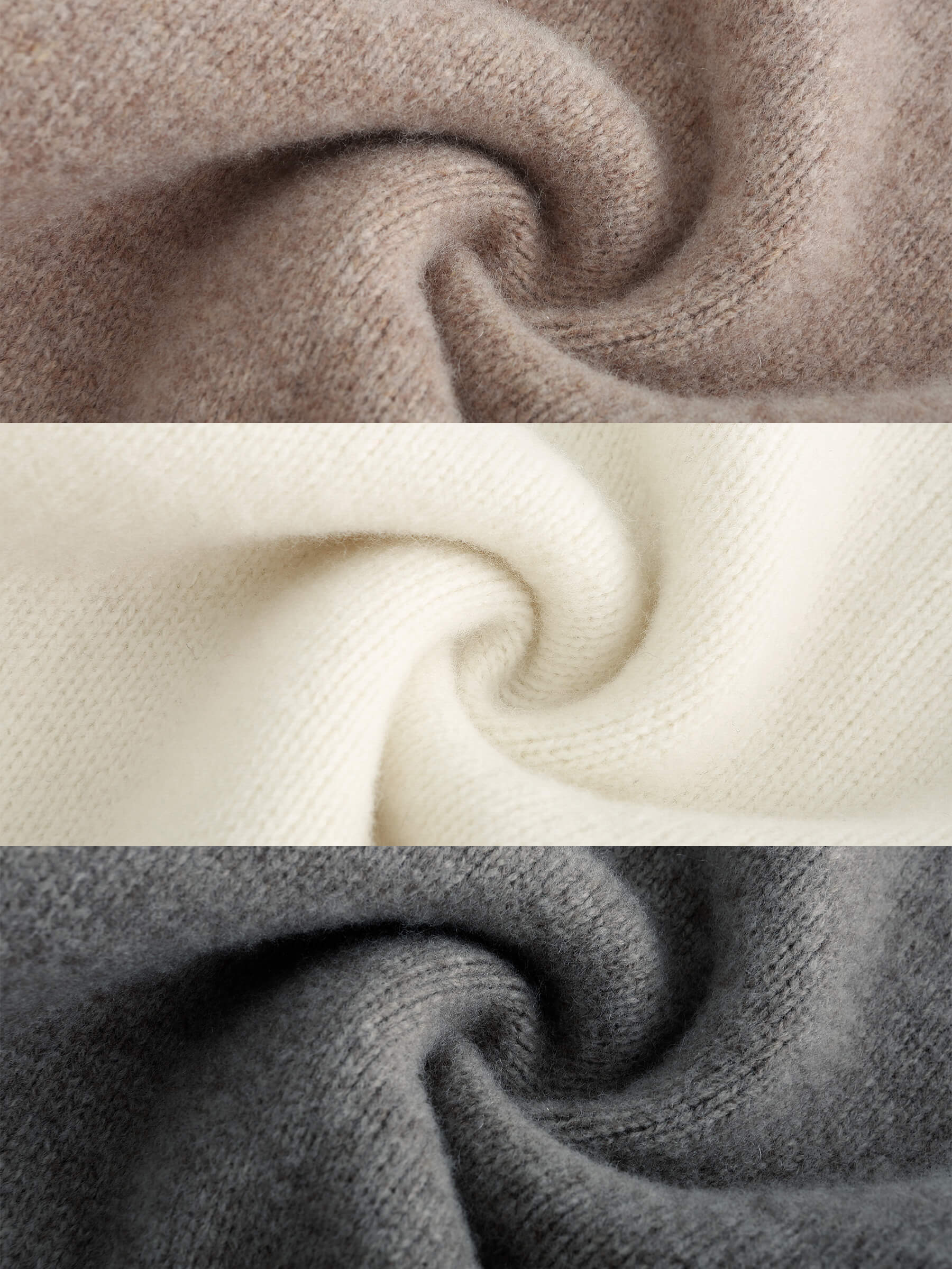High Neck Sheep Wool Sweater-28