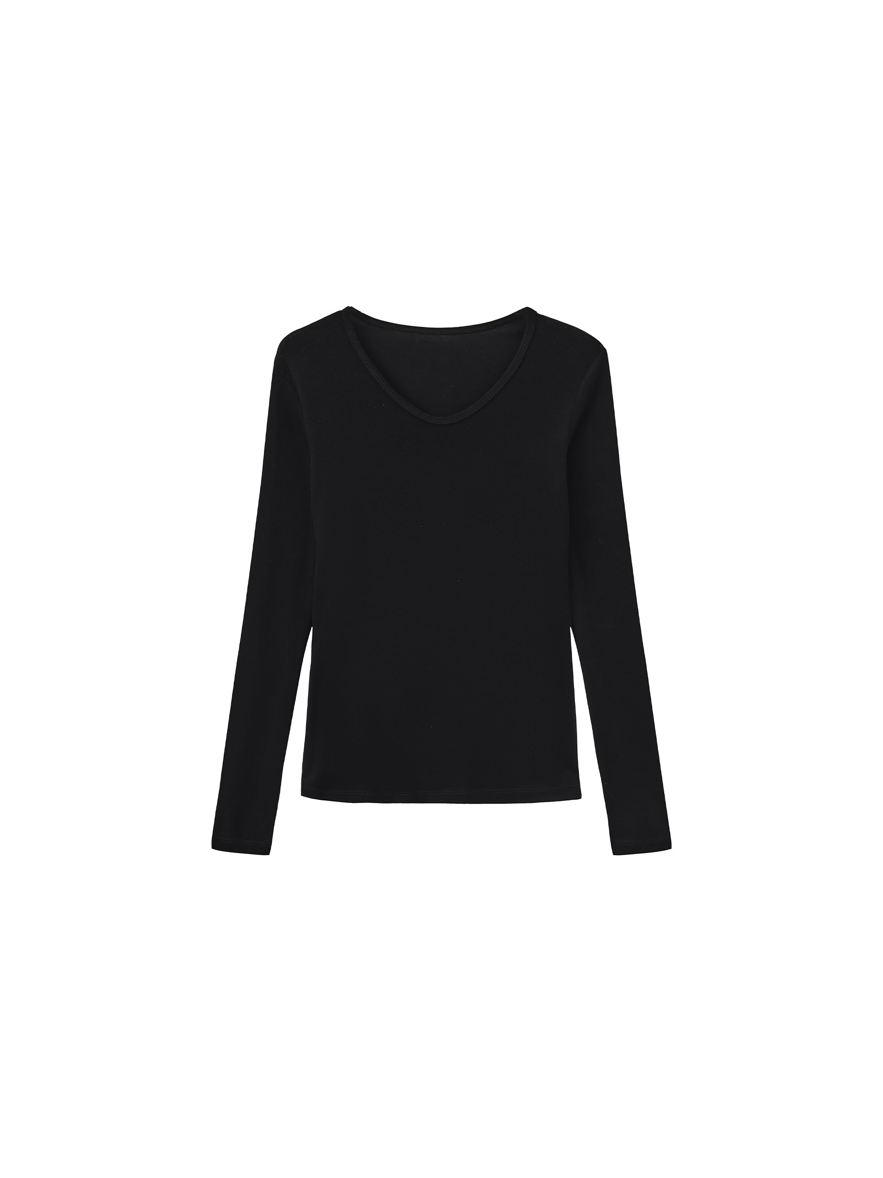 Basic Long-Sleeve Layering Top-25