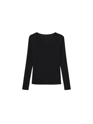 Basic Long-Sleeve Layering Top