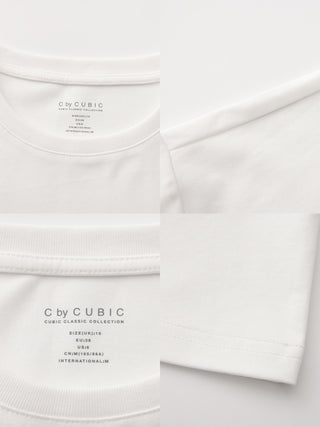 C by CUBIC Oversized Crew Neck Solid T-Shirt