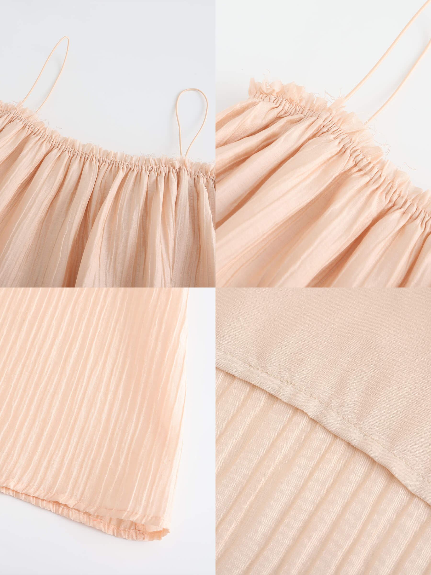Spaghetti Strap A-line Maxi Dress-29