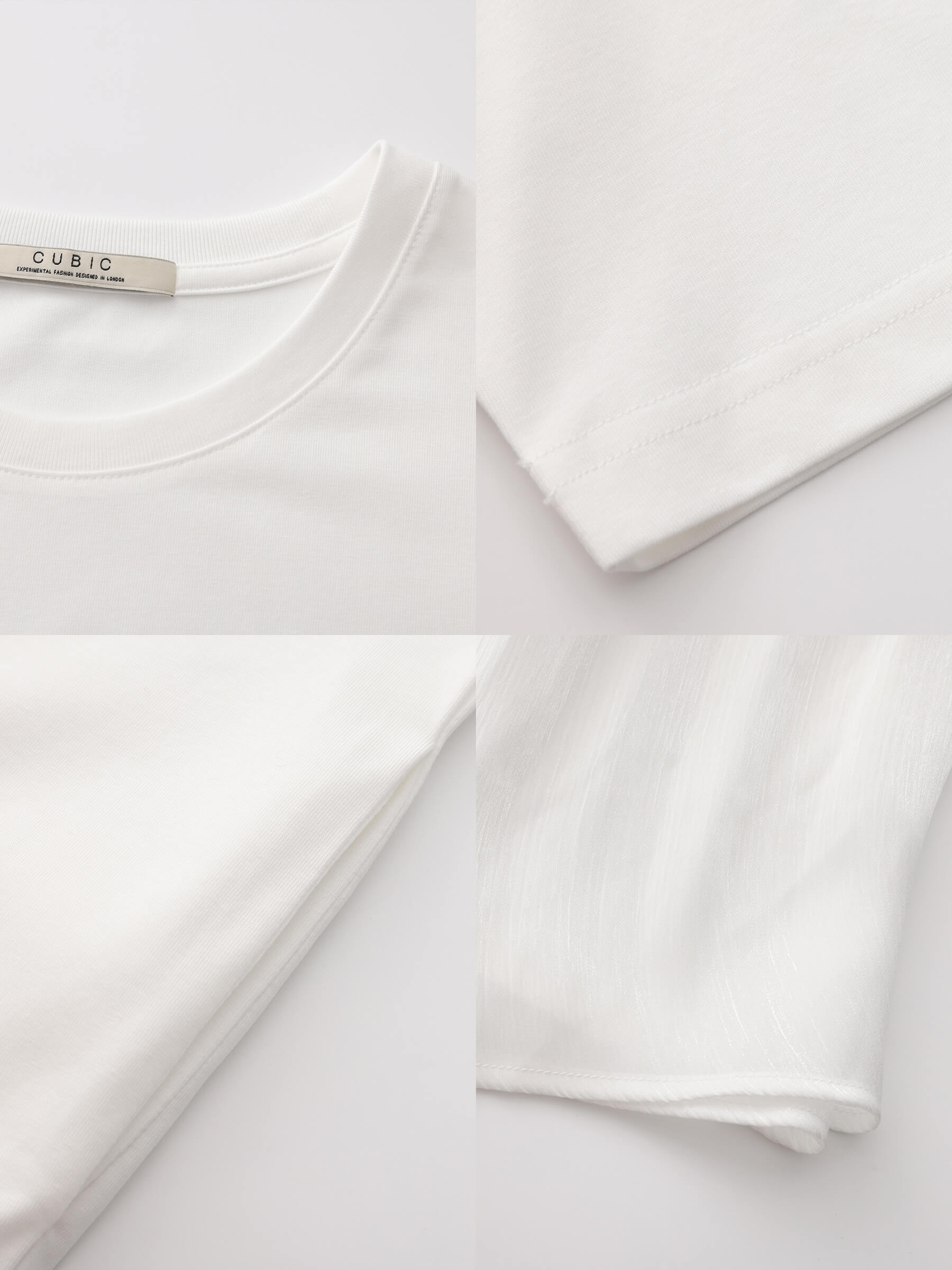 Oversized Round Neck Short Sleeve Pleated Dress-25