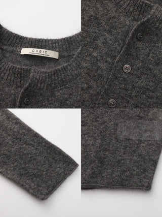 Henley Neck Loose-Fit Long-Sleeve Cover-Up
