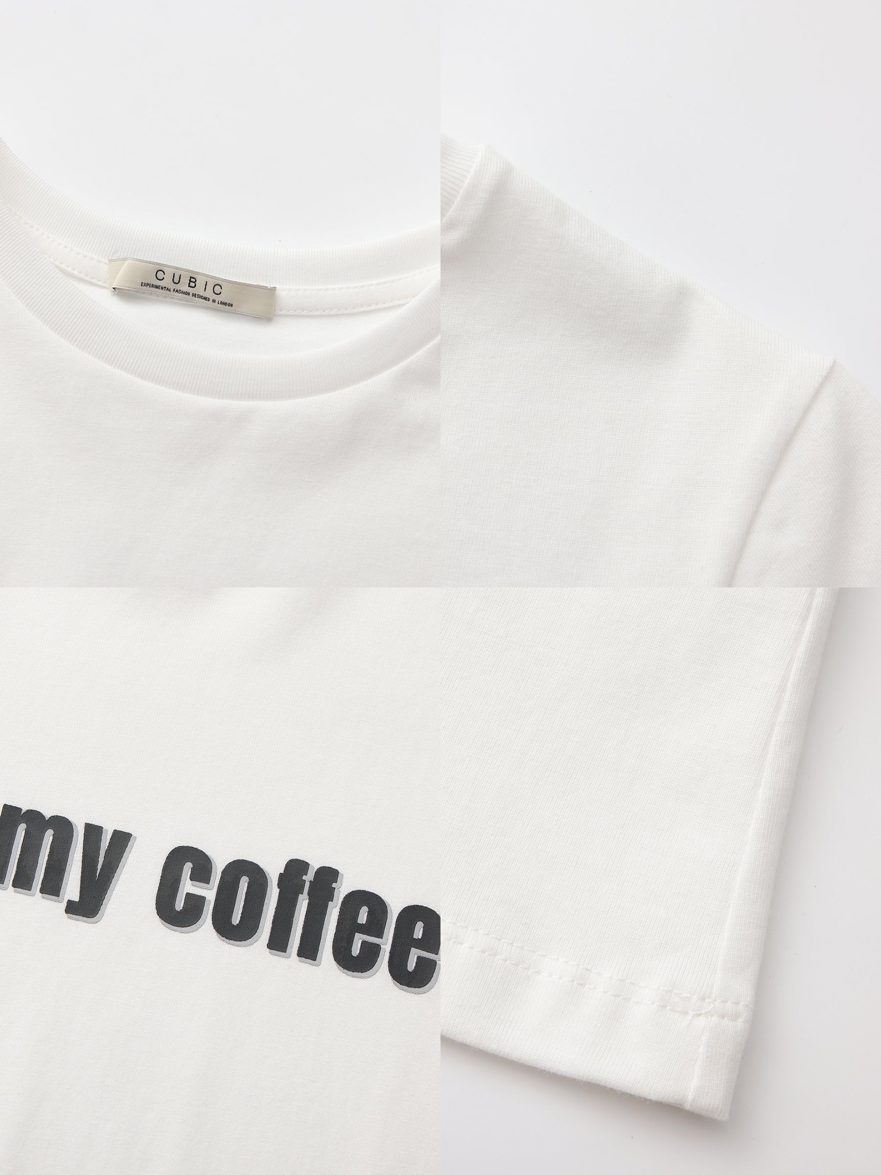 CUBIC 'I need my coffee' T-Shirt-26
