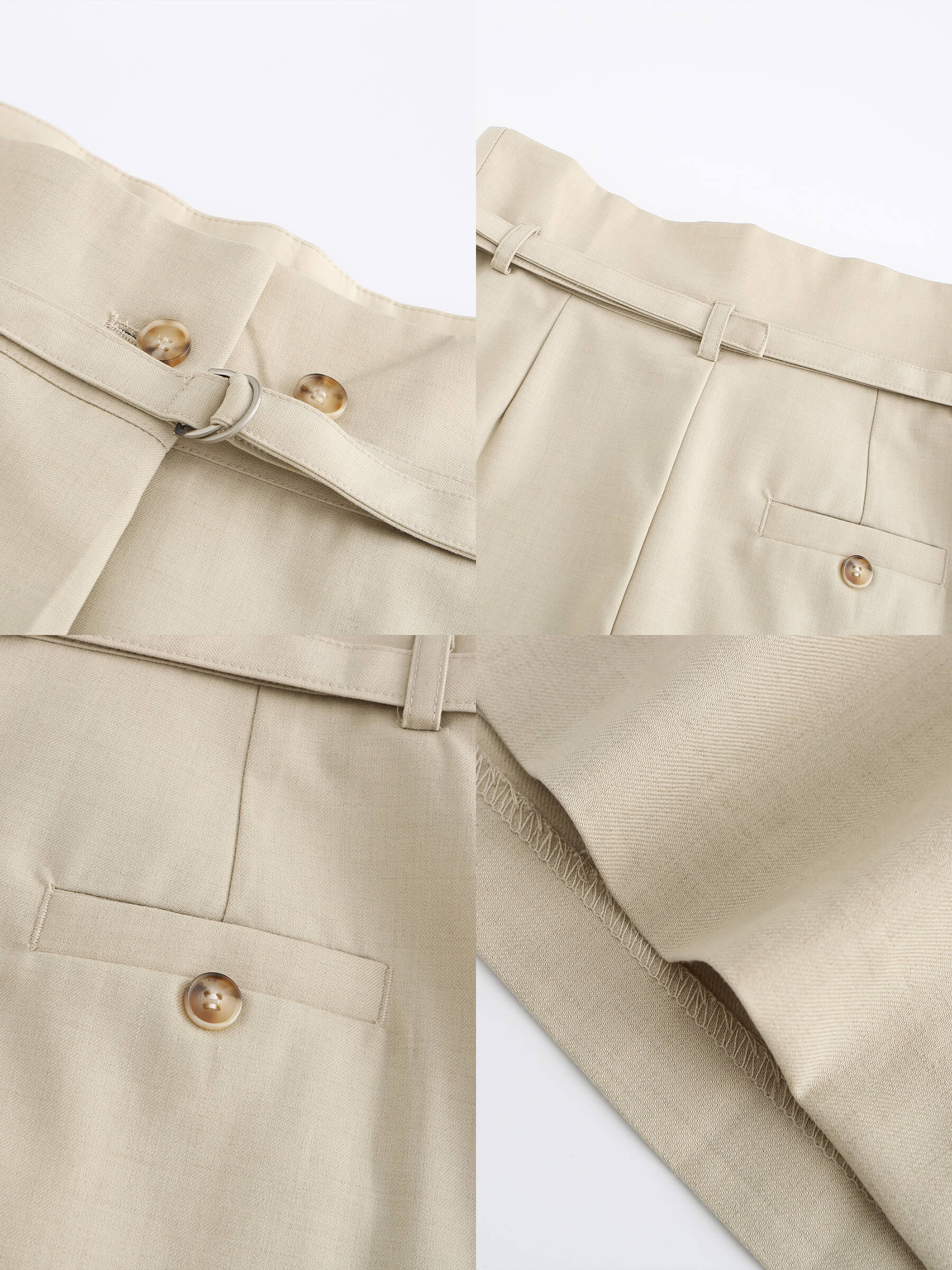 A-line Round Skirt with Wool Blend-28