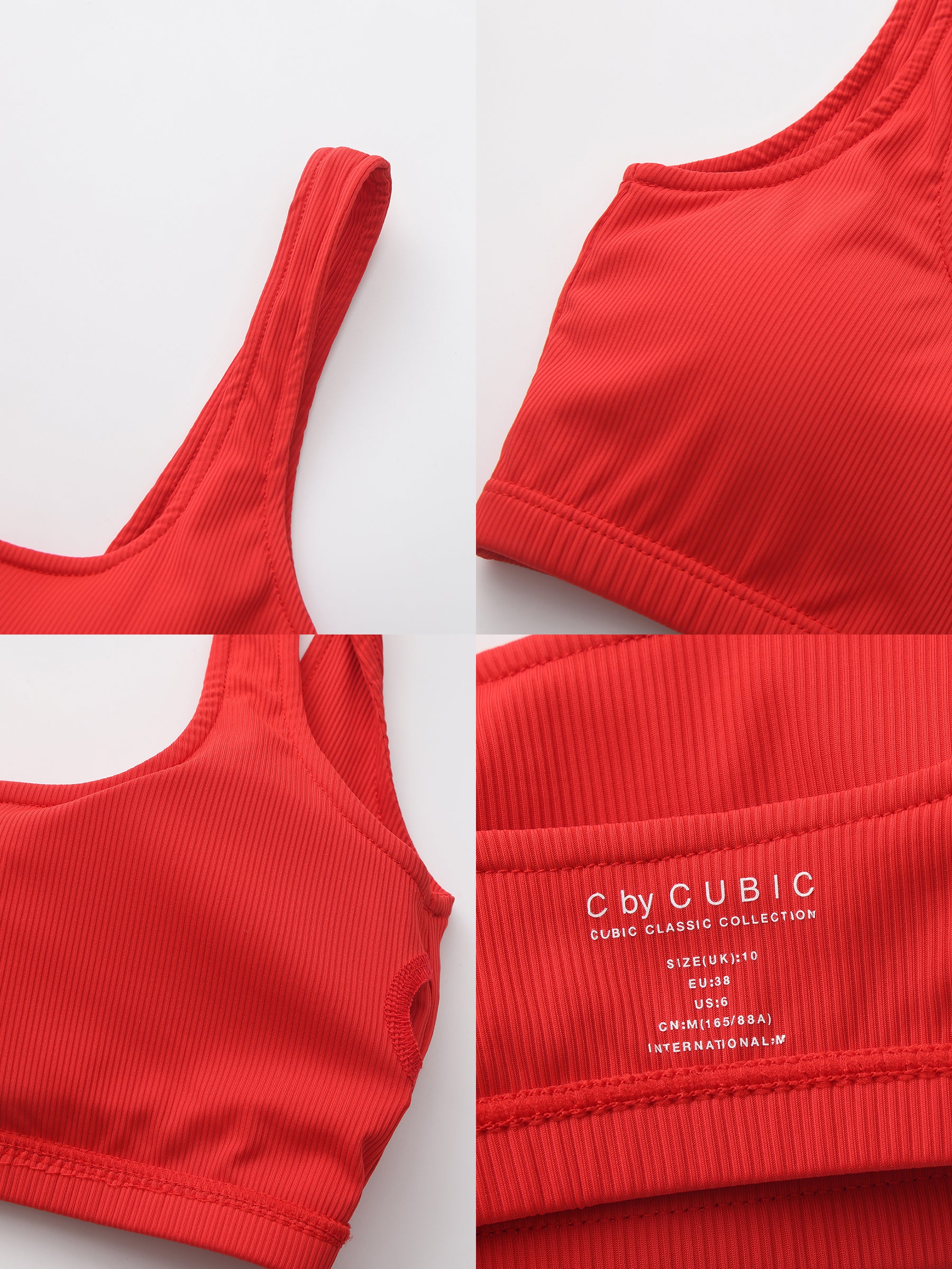 CUBIC U-neck Tank Top-26