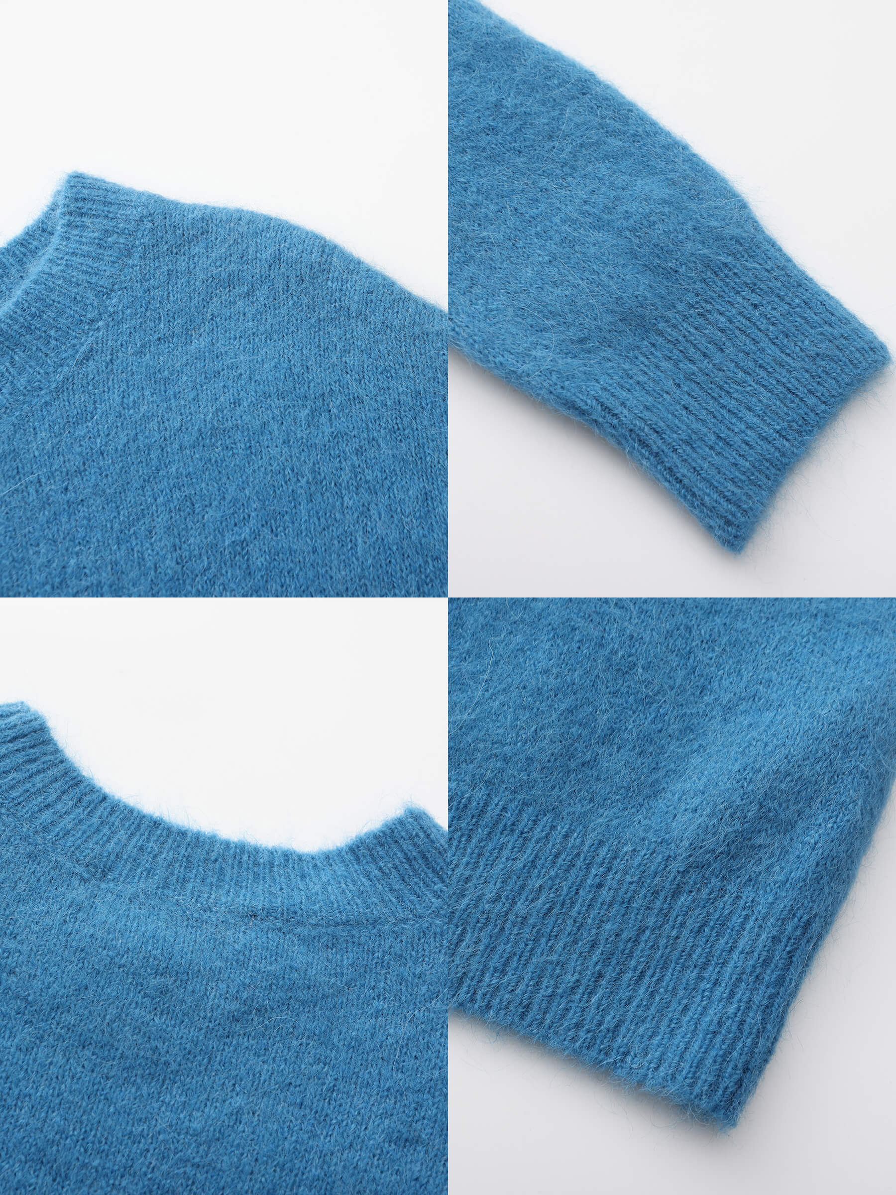 ONE BY CUBIC Brushed Alpaca Knitwear Jumper-24