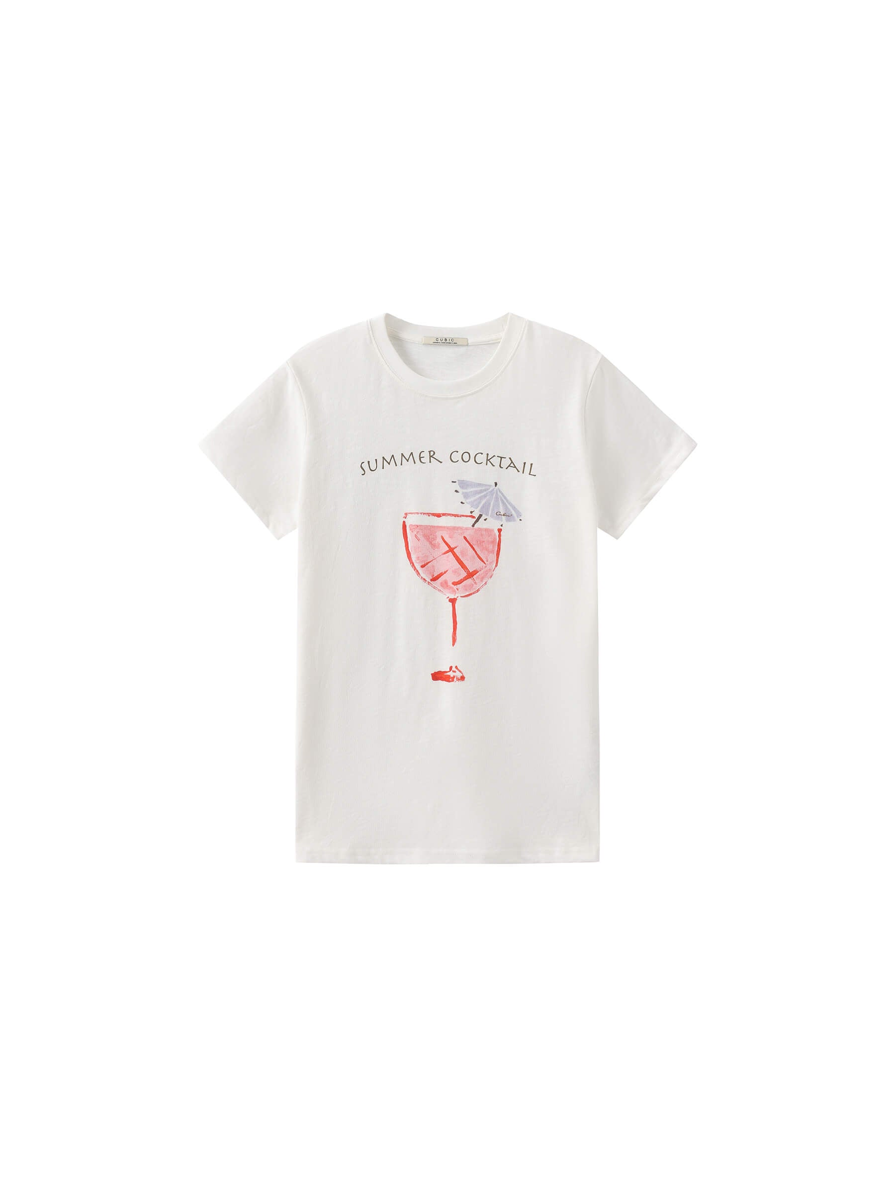 Printed Casual Short-Sleeve Top-31