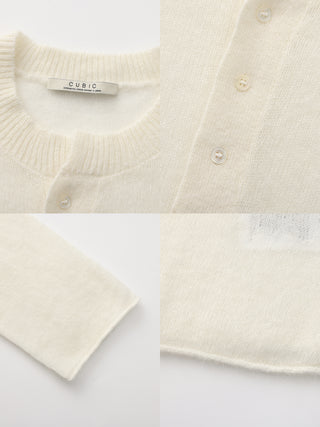 Henley Neck Loose-Fit Long-Sleeve Cover-Up