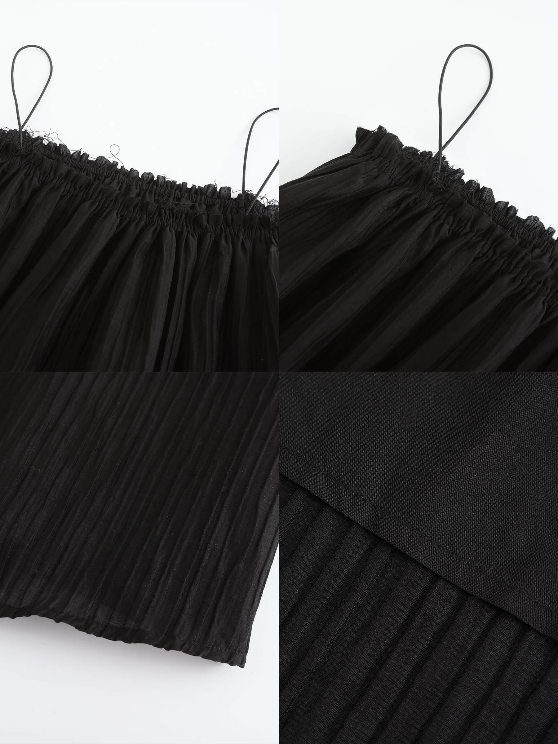 Spaghetti Strap A-line Maxi Dress-31