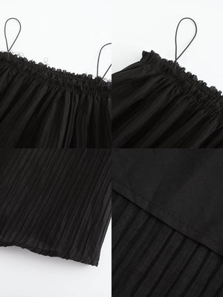 Spaghetti Strap A-line Maxi Dress