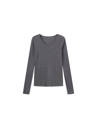 Basic Long-Sleeve Layering Top