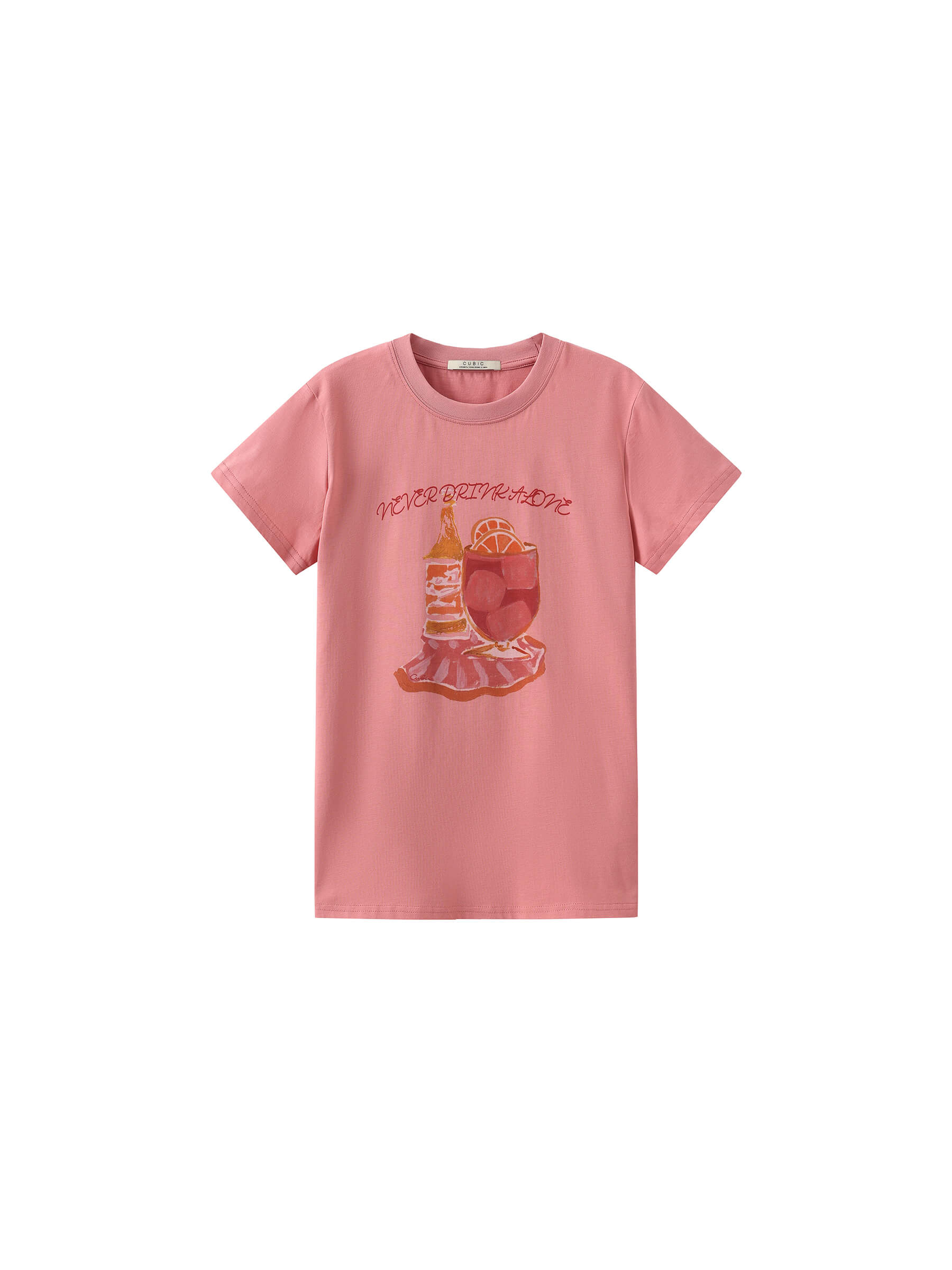 Printed Casual Short-Sleeve Top-33
