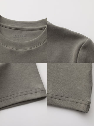 C by CUBIC Crew Neck Short-Sleeve T-Shirt
