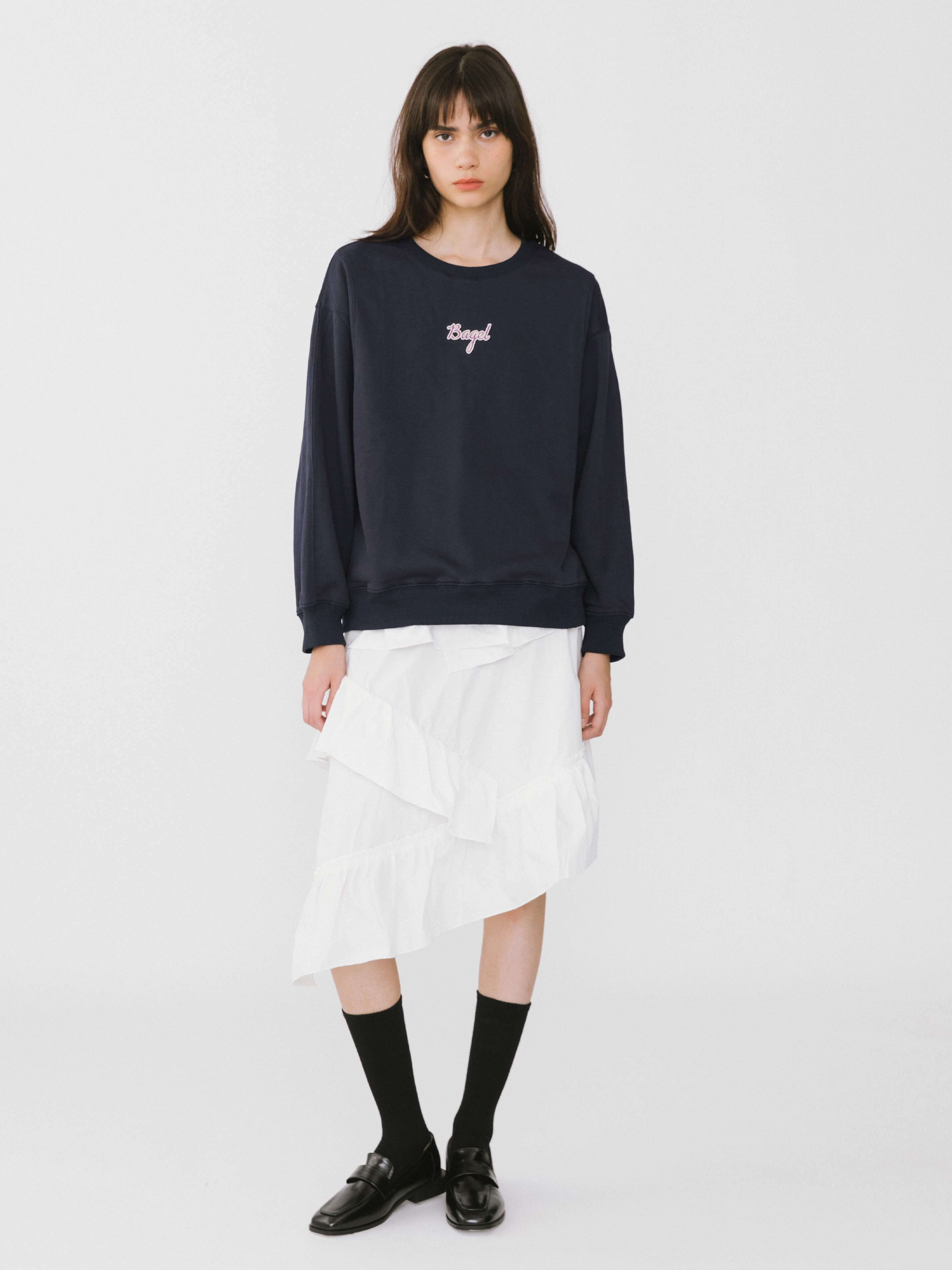 Bagel Oversized Boyfriend Sweater-2