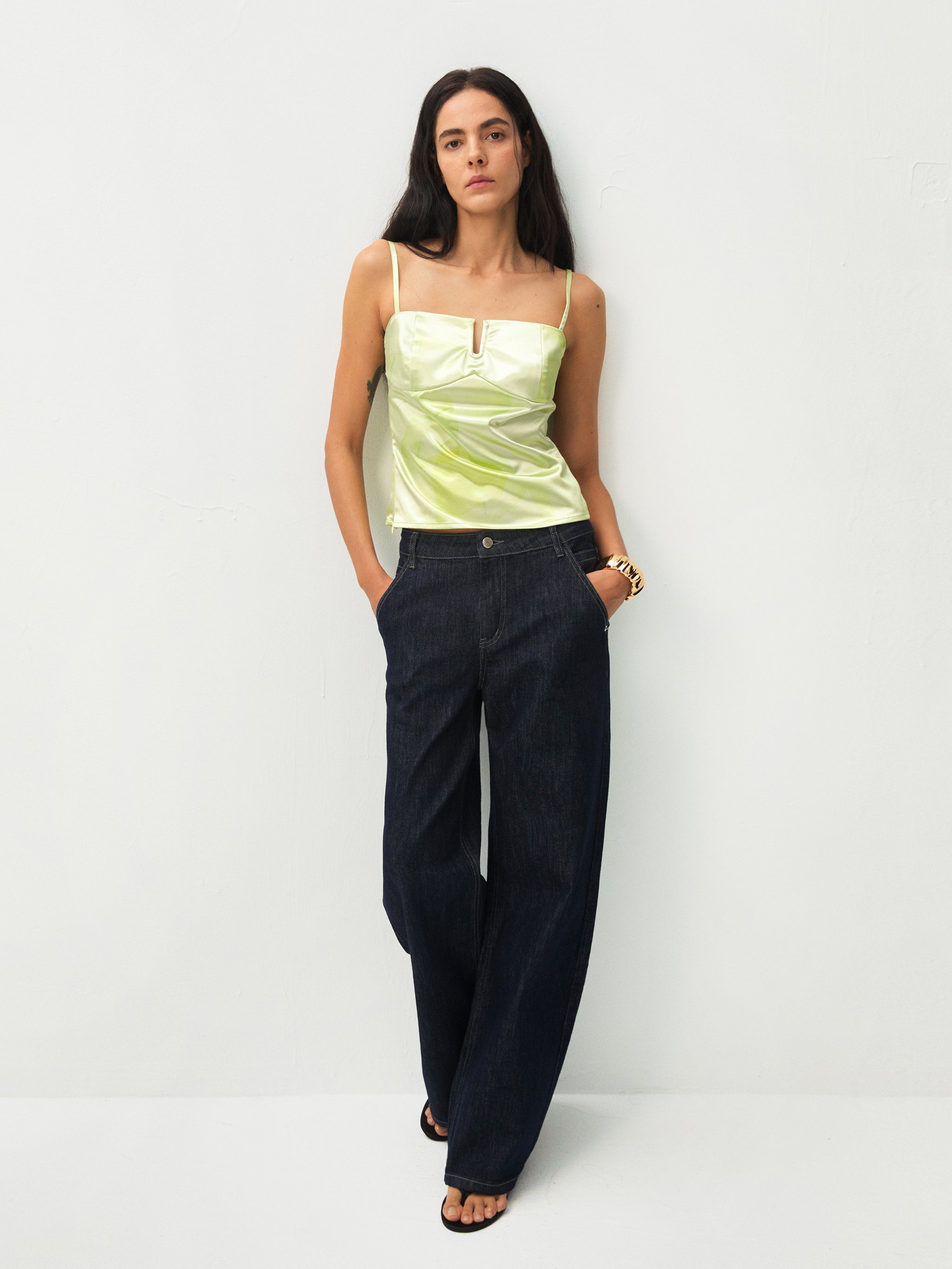 CUBIC Classic Straight Leg Jeans-2