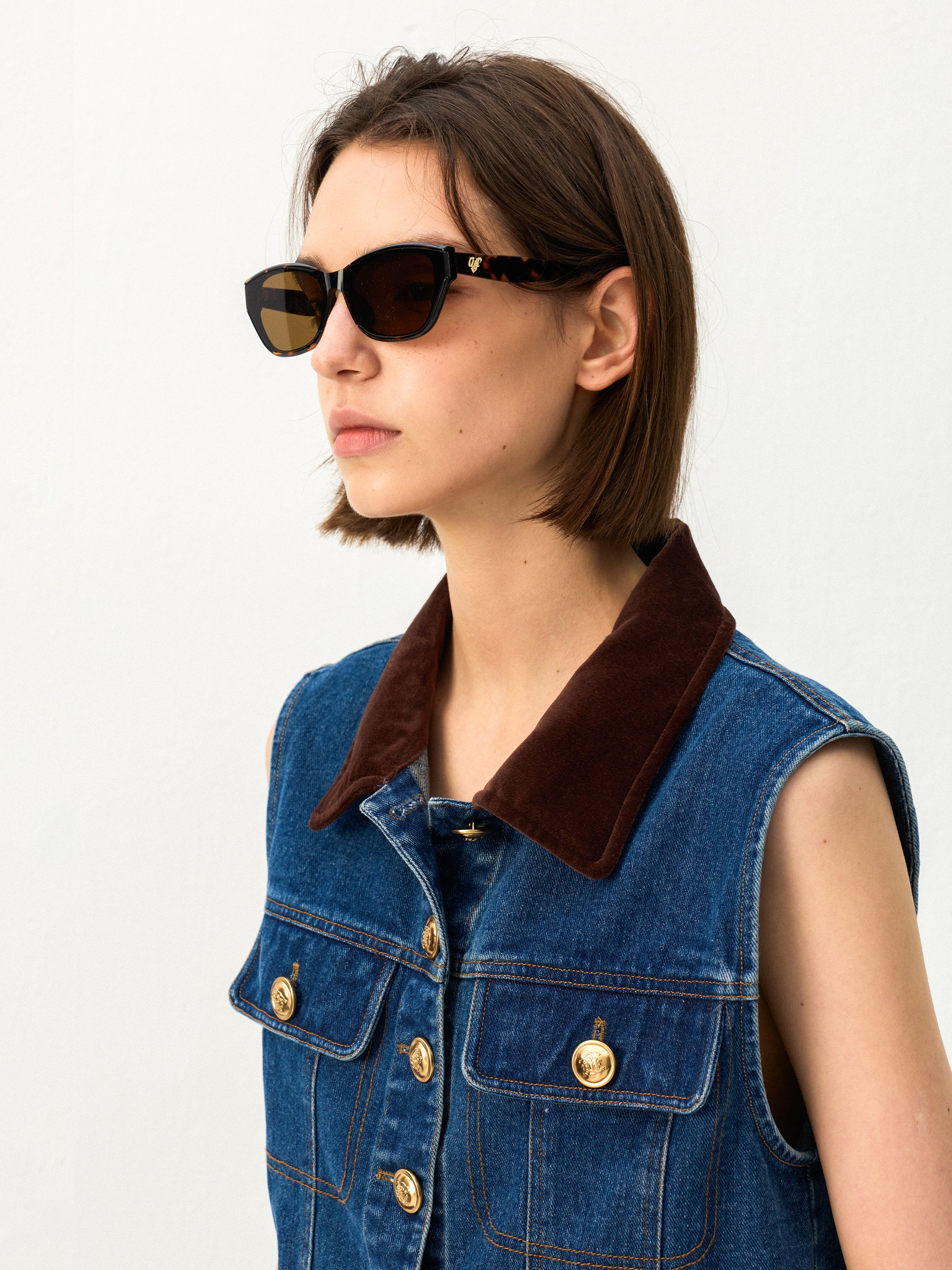Cat Eye Retro Sunglasses-2