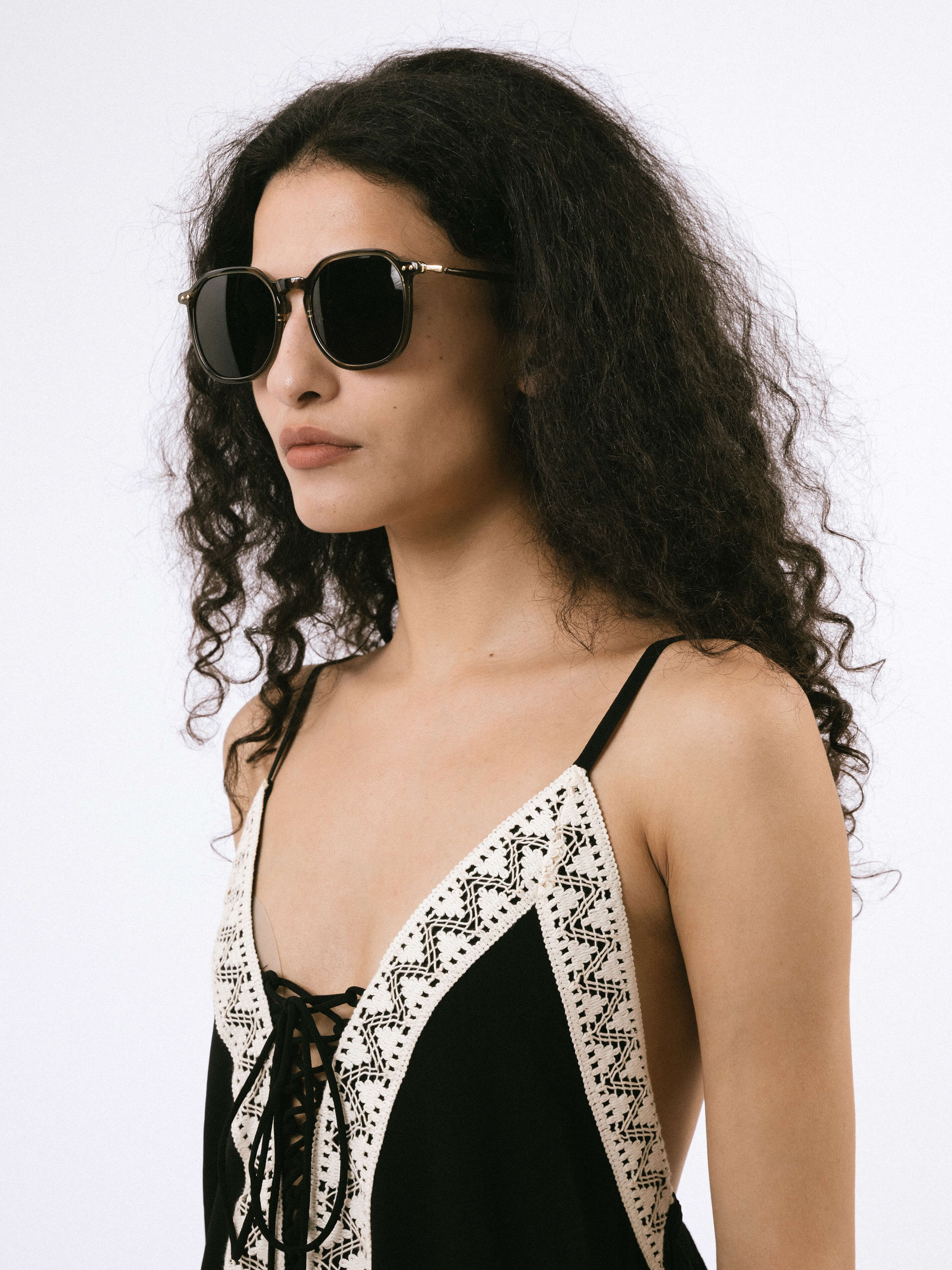 Oversized Round Sunglasses-6