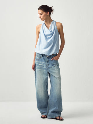 CUBIC Solid Halter Neck Camisole