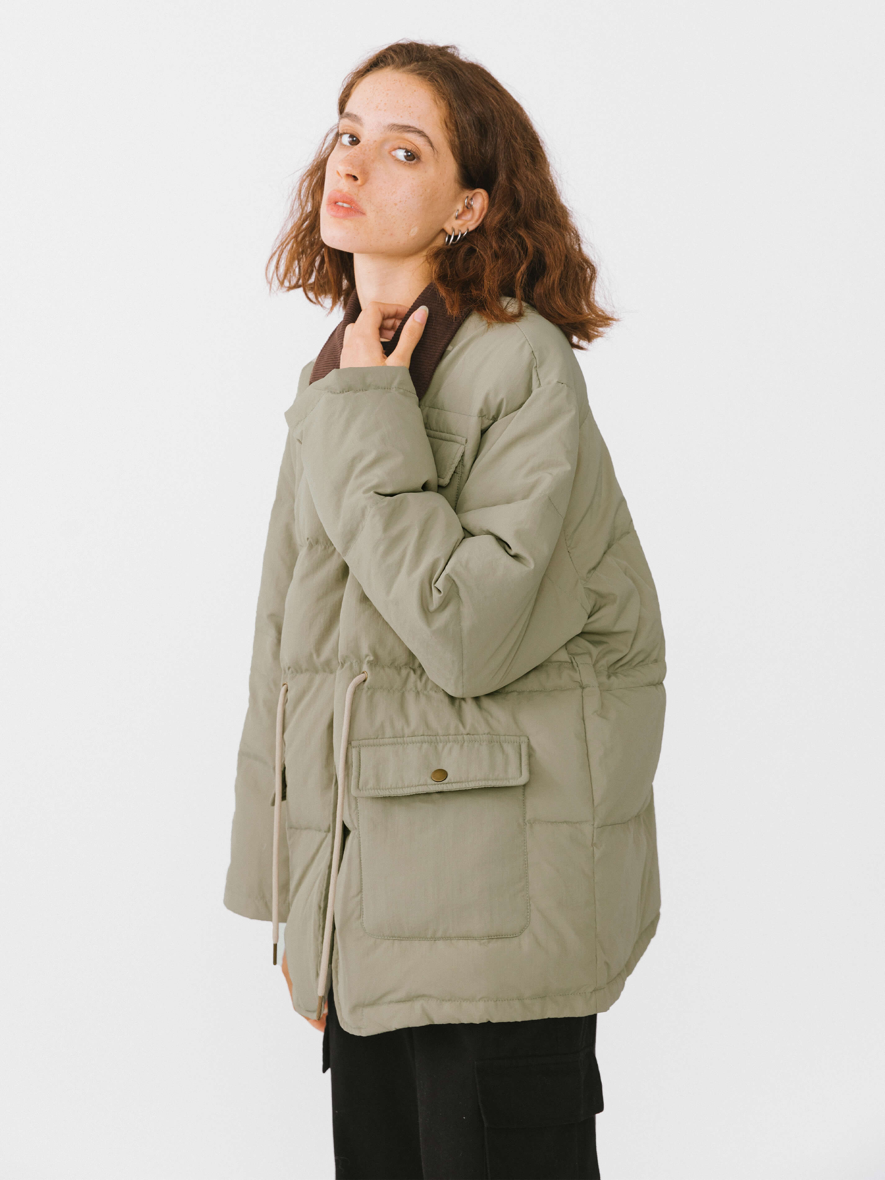 Cargo Down Coat-2