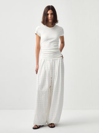 CUBIC Artistic Embroidered Balloon Pants