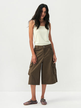 CUBIC 100% Cotton Cargo Culottes