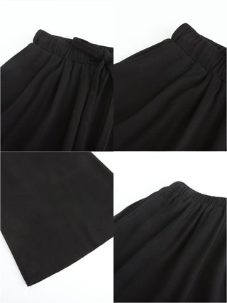 Wide Leg Casual Trousers