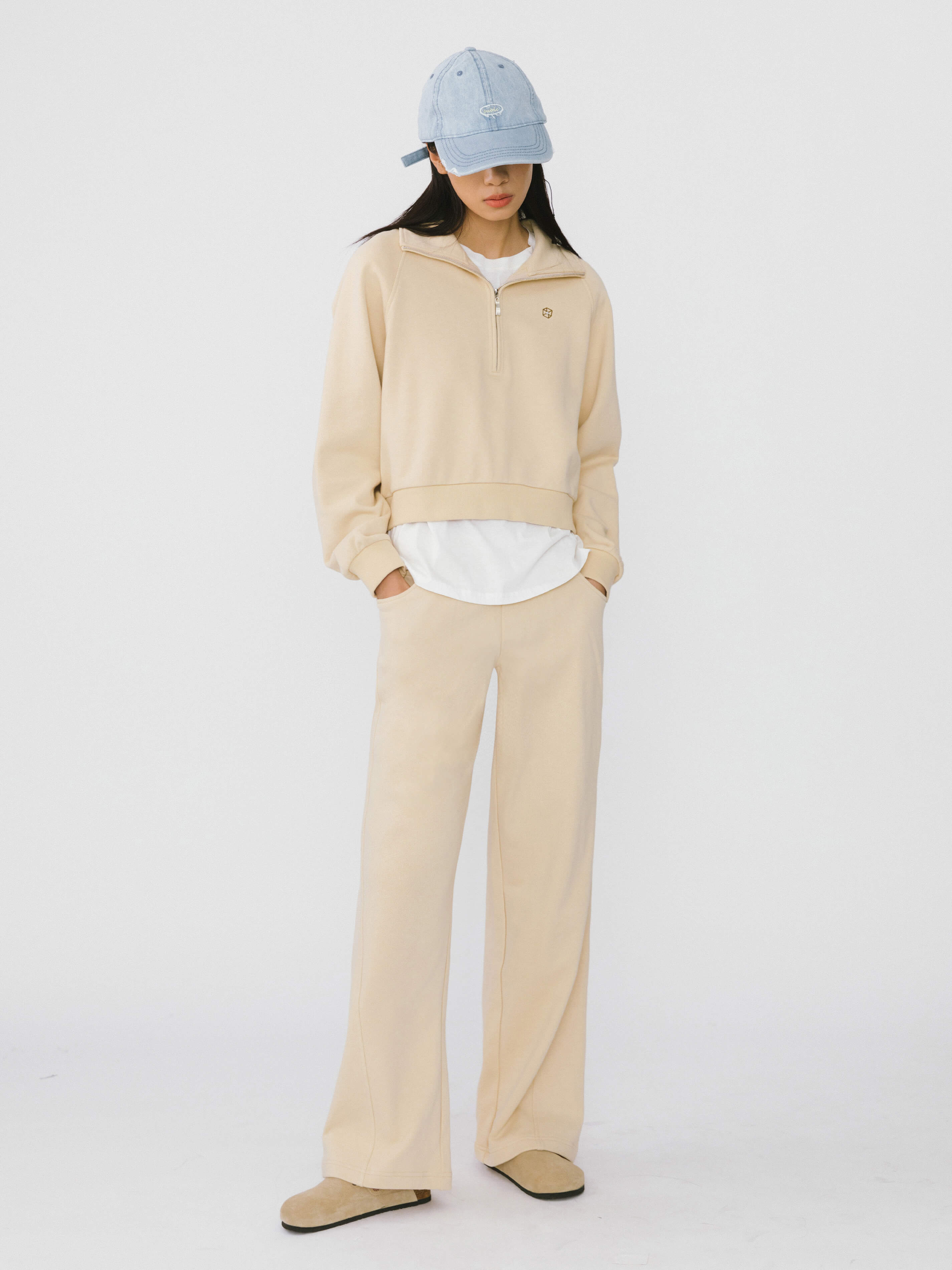 Pure Cotton Sports Leisure Suit-2
