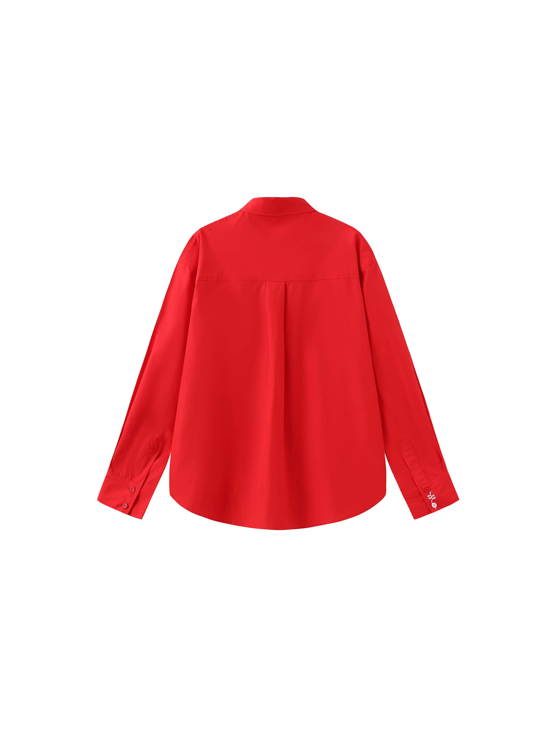 100% Cotton Embroidered Oversized Shirt-11