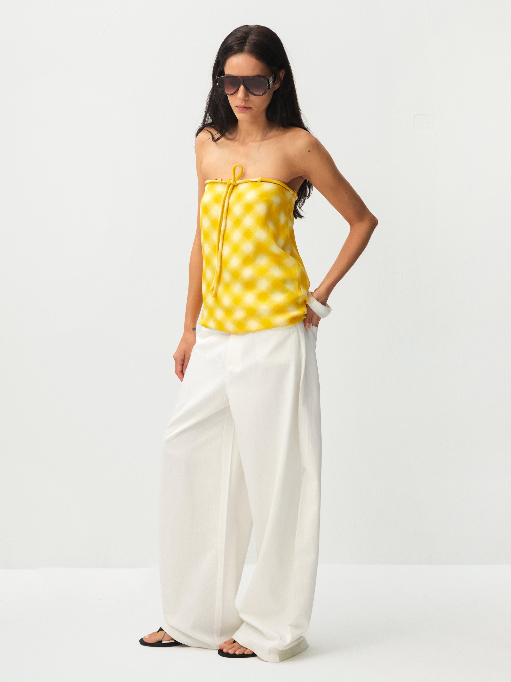 CUBIC Straight H‑line Two‑way Skirt-2