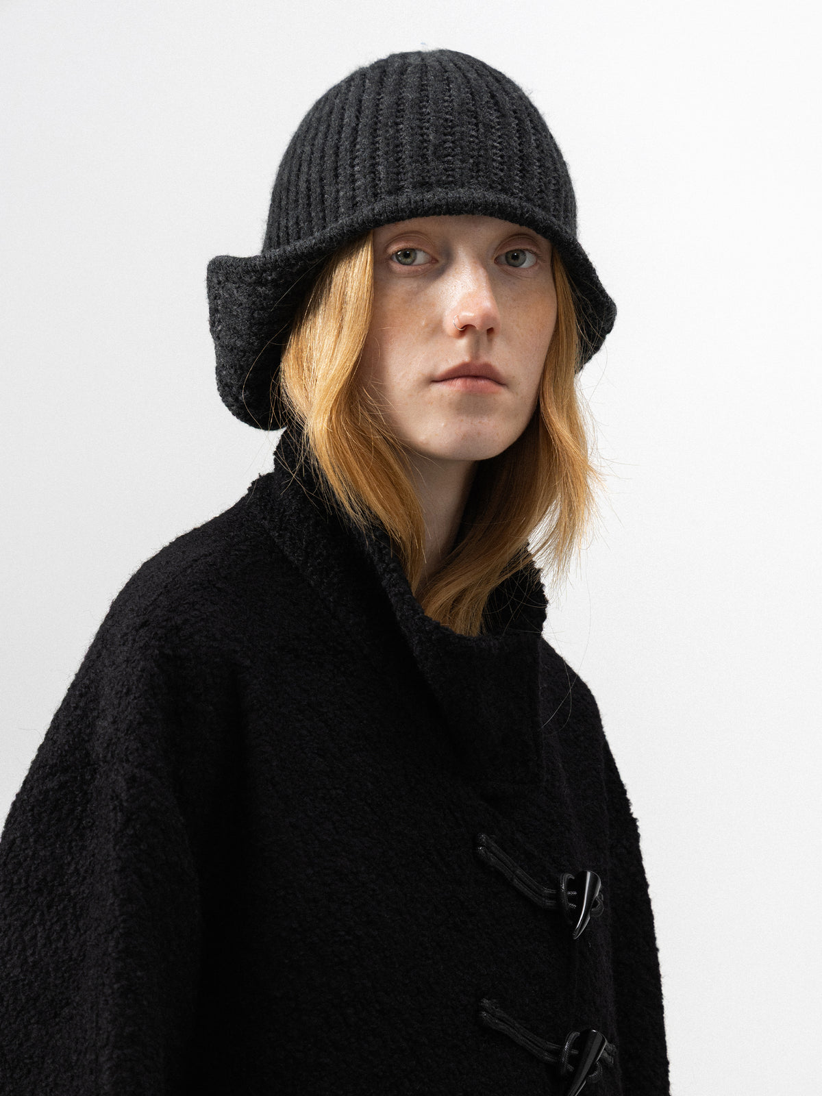 CUBIC Convertible Ribbed Knit Aviator Hat-2