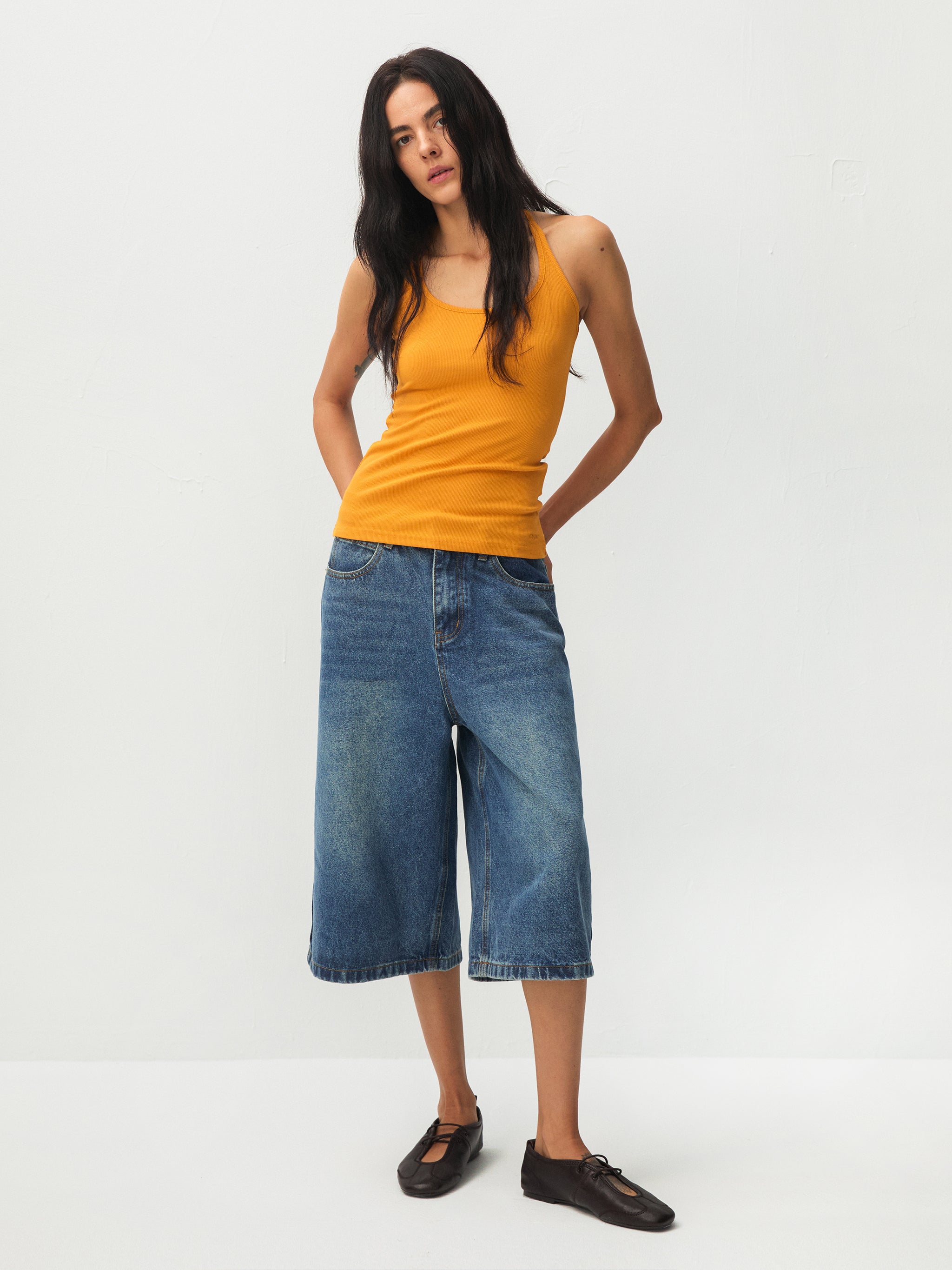 C by CUBIC Slim-Fit Sleeveless Knit Tank Top-4